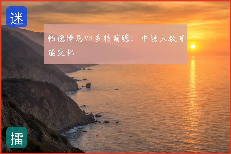 帕德博恩vs多特前瞻：中场人数可能变化